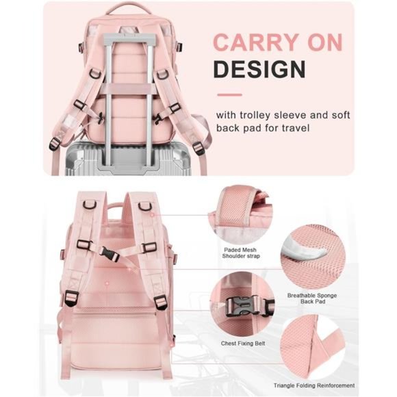Large Travel Backpack Women,Carry On Backpack,Hiking Backpack Waterproof Outdoor main image 4